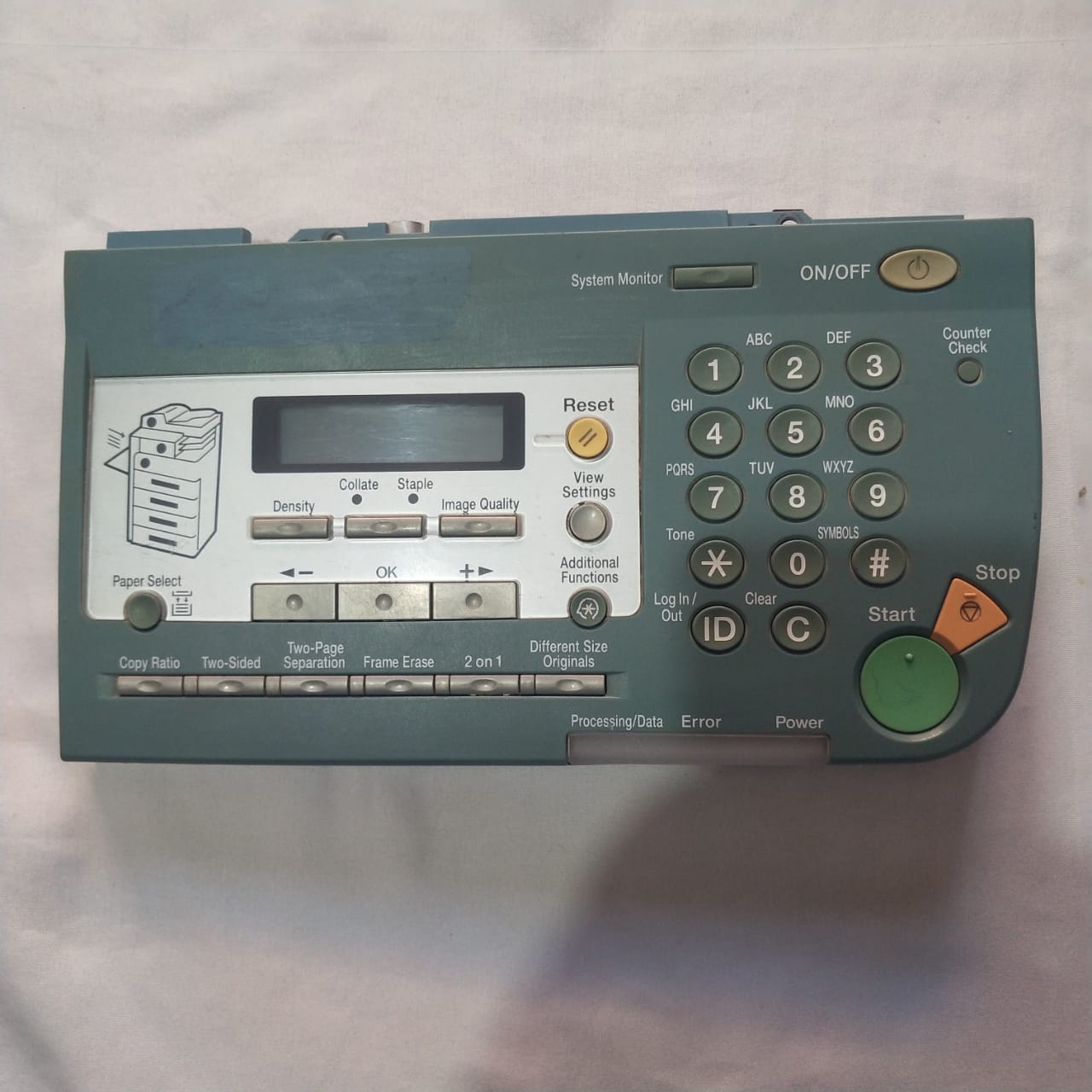 Canon IR2018,2016,2420,2318 Control Panel Assembly