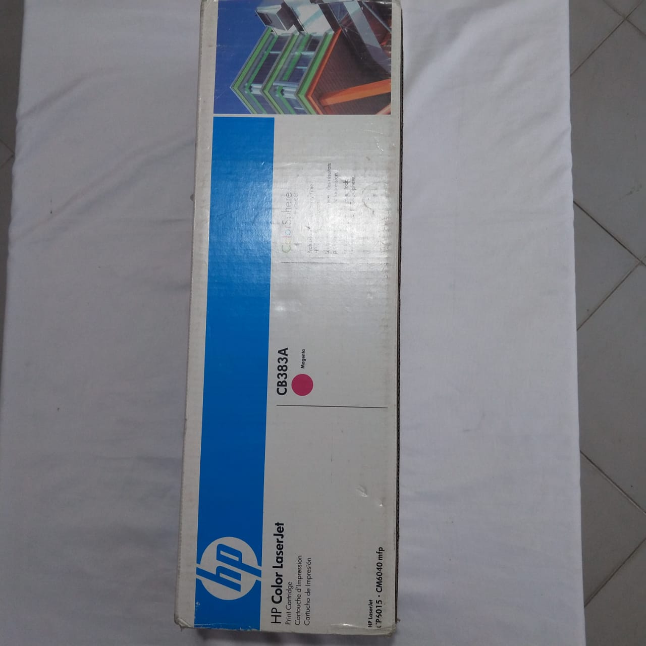 Genuine HP Color LaserJet CP6015 CM6030 MFP CP6040 Printer Magenta Toner CB383A